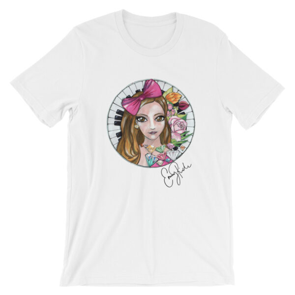 Em's Gem T-shirt Unisex White