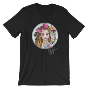 Em's Gem T-shirt Unisex Black