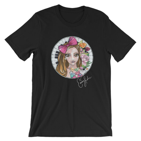 Em's Gem T-shirt Unisex Black