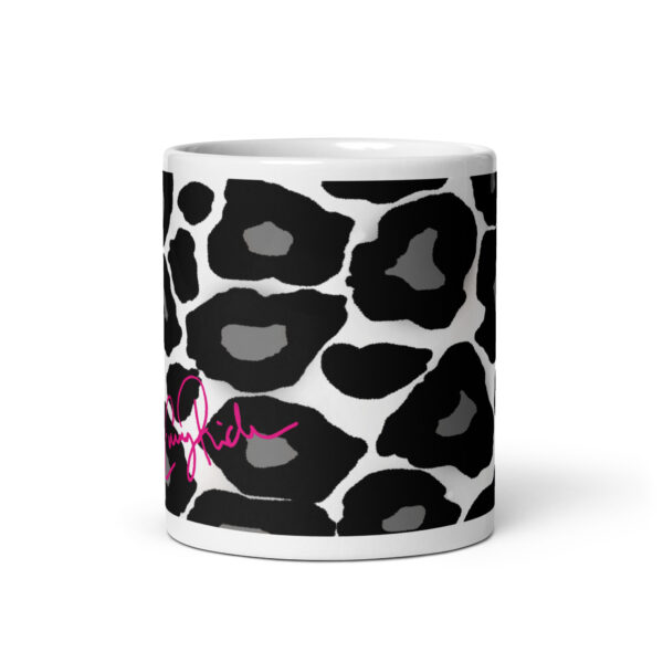 Signature Leopard Print Mug - Image 2