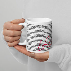 Brand New Start Coffee Mug with lyrics