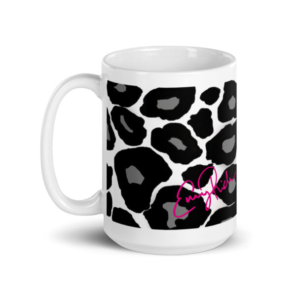 Signature Leopard Print Mug - Image 3