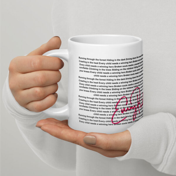 Brand New Start Coffee Mug with lyrics - Image 3