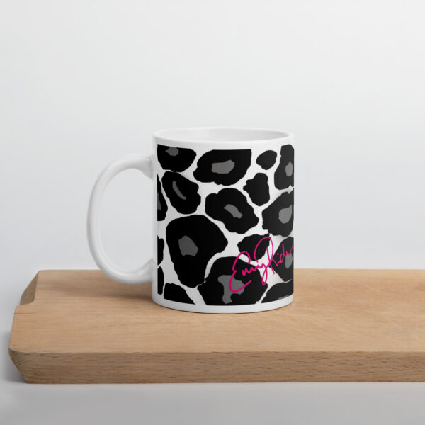 Signature Leopard Print Mug - Image 7