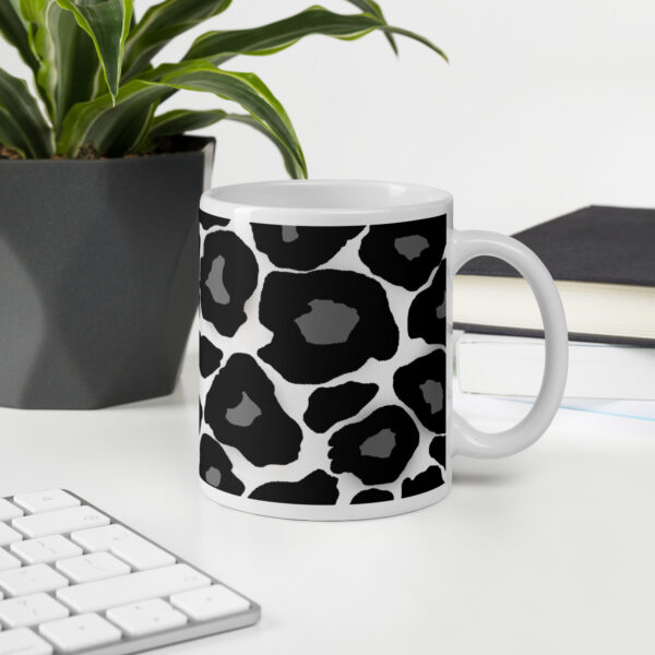 Signature Leopard Print Mug - Image 8