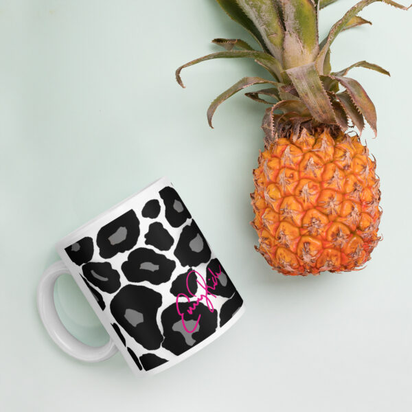 Signature Leopard Print Mug - Image 10