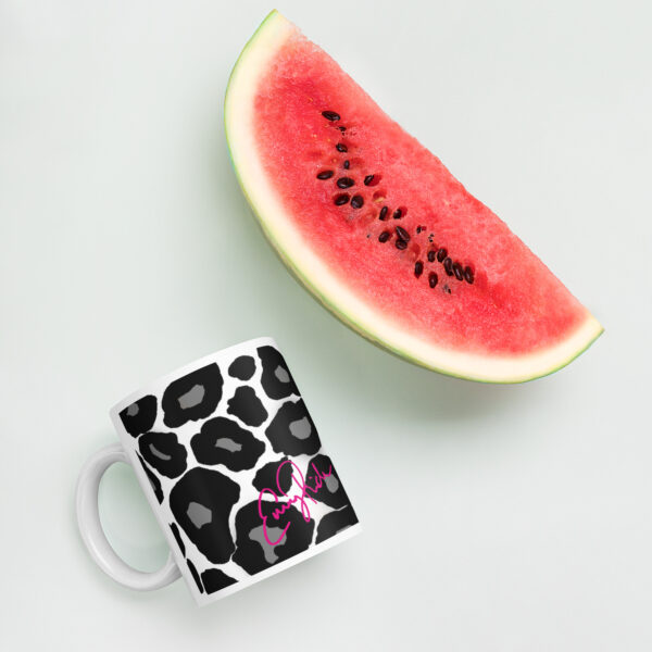 Signature Leopard Print Mug - Image 11